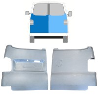 Opravný plech zadných dverí pre Volkswagen Transporter T5 2003-2015 / Ľavá+Pravá / Sada 15060