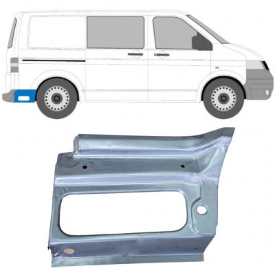 Lem zadného blatníka pre Volkswagen Transporter T5 2003-2009 / Pravá 12024