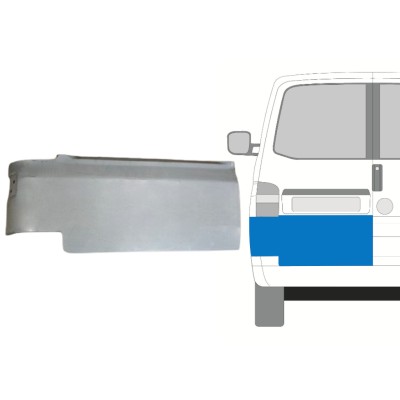 Opravný plech zadných dverí pre Volkswagen Transporter T5 2003-2015 / Ľavý 15093
