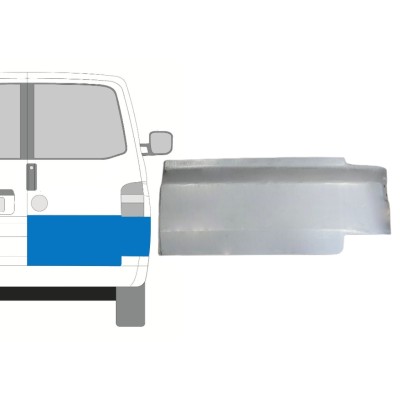 Opravný plech zadných dverí pre Volkswagen Transporter T5 2003-2015 / Pravá 15092