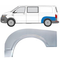 Lem zadného blatníka pre Volkswagen Transporter T6 2015-2024 / Ľavý 17144