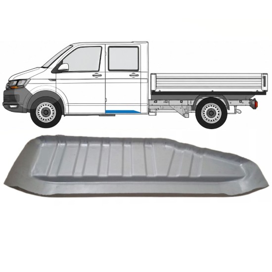 Nástupný práh oprava pre Volkswagen Transporter T6 2015-2024 / Ľavý 17155
