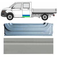 Opravný plech zadných dverí vnútorný + vonkajší pre Volkswagen Transporter T6 2015-2024 / Ľavý 17161
