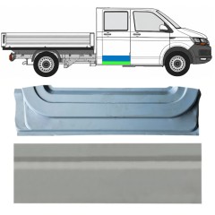 Opravný plech zadných dverí vnútorný + vonkajší pre Volkswagen Transporter T6 2015-2024 / Pravá 17160