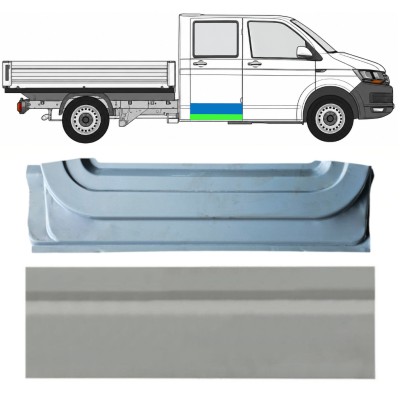 Opravný plech zadných dverí vnútorný + vonkajší pre Volkswagen Transporter T6 2015-2024 / Pravá 17160