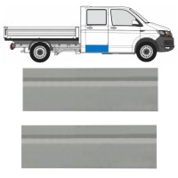 Opravný plech zadných dverí vonkajší pre Volkswagen Transporter T6 2015-2024 / Vľavo = Vpravo (symetrické) 17126