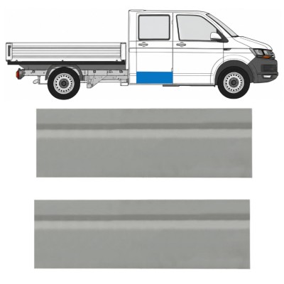 Opravný plech zadných dverí vonkajší pre Volkswagen Transporter T6 2015-2024 / Vľavo = Vpravo (symetrické) 17126