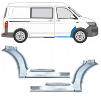 Opravný plech prahu + predného blatníka pre Volkswagen Transporter T6 2015-2024 17198