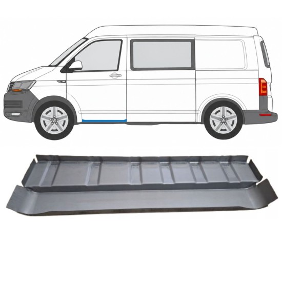 Nástupný práh oprava pre Volkswagen Transporter T6 2015-2024 / Ľavý 17157