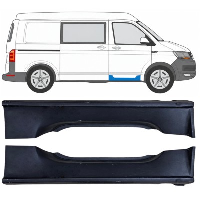 Opravný plech prahu predných dverí pre Volkswagen Transporter T6 2015-2024 / Ľavá+Pravá 17194