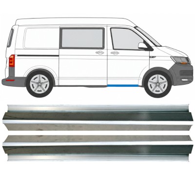 Opravný plech prahu predných dverí pre Volkswagen Transporter T6 2015-2024 / Vľavo = Vpravo (symetrické) 17130