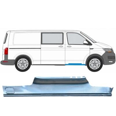 Opravný plech prahu predných dverí pre Volkswagen Transporter T6 2015-2024 / Pravá 17111