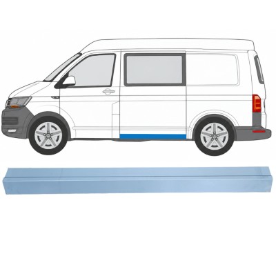 Opravný plech prahu pre Volkswagen Transporter T6 2015-2024 / Ľavý 17182
