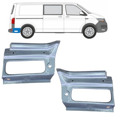Lem zadného blatníka pre Volkswagen Transporter T6 2015-2024 / Ľavá+Pravá 17191
