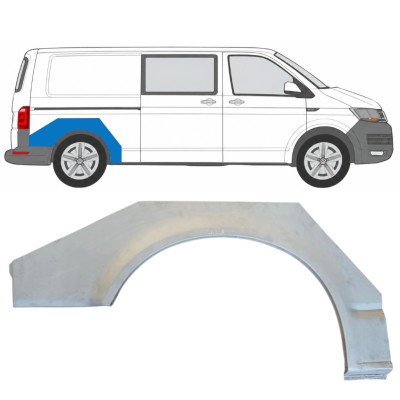 Lem zadného blatníka pre Volkswagen Transporter T6 2015-2024 / Pravá 17139
