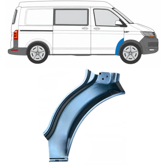 Opravný plech predného blatníka pre Volkswagen Transporter T6 2015-2024 / Pravá 17186