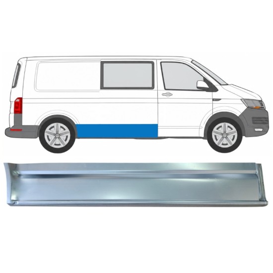Opravný plech bočnej steny pre Volkswagen Transporter T6 2015-2024 / Pravá 17204