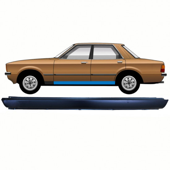 Opravný plech prahu pre Ford Taunus 1976-1982 / Ľavý 8771