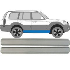 Opravný plech prahu pre Hyundai Terracan 2001-2006 / Vľavo = Vpravo (symetrické) / Sada 9611