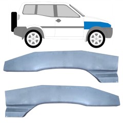 Opravný plech predného blatníka pre Nissan Terrano II 1993-2005 / Ľavá+Pravá / Sada 9574