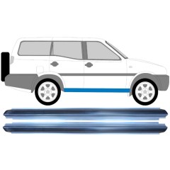 Opravný plech prahu pre Nissan Terrano II 1993-2005 / Ľavá+Pravá / Sada 11364