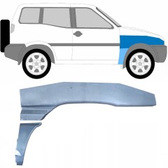 Opravný plech predného blatníka pre Nissan Terrano II 1993-2005 / Pravá / Sada 10059