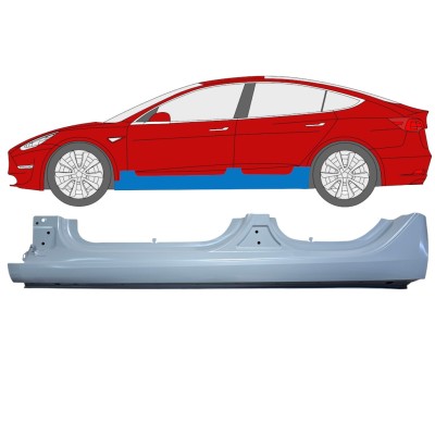 Kompletný prah pre Tesla Model 3 2017-2023 / Ľavý 17287