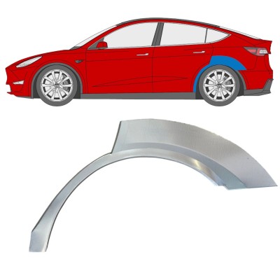 Lem zadného blatníka pre Tesla Model Y 2020- / Ľavý 16377