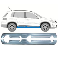 Kompletný prah pre Volkswagen Tiguan 2007-2016 / Ľavá+Pravá / Sada 11613