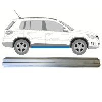 Opravný plech prahu pre Volkswagen Tiguan 2007-2016 / Pravá 14772 Opravný plech prahu pre Volkswagen Tiguan 2007-2016 / Pravá 14772