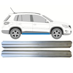 Opravný plech prahu pre Volkswagen Tiguan 2007-2016 / Ľavá+Pravá / Sada 14774