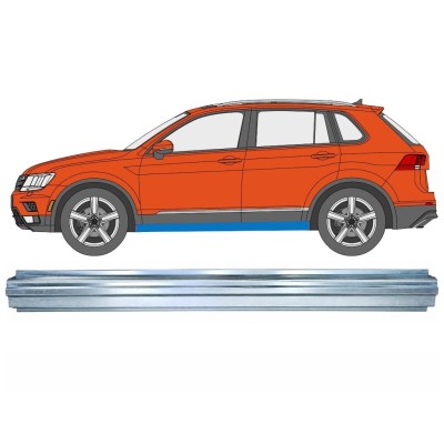 Opravný plech prahu pre Volkswagen Tiguan 2016-2024 / Ľavý 17218