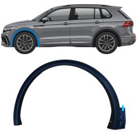 Bočná lišta predného blatníka pre Volkswagen Tiguan 2020-2024 R-Line / Ľavý 17064