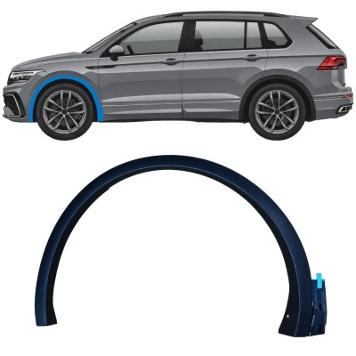 Bočná lišta predného blatníka pre Volkswagen Tiguan 2020-2024 R-Line / Ľavý 17064