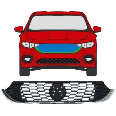 Mriežka pre Fiat Tipo 2016- / Sada 16194