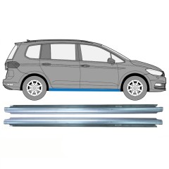 Opravný plech prahu pre Volkswagen Touran 2015- / Vľavo = Vpravo (symetrické) / Sada 10660