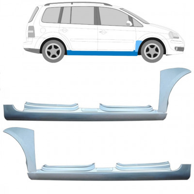 Opravný plech prahu + predného blatníka pre VW Touran 2003-2010 11166