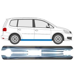 Kompletný prah pre Volkswagen Touran 2010-2015 / Ľavá+Pravá / Sada 10000