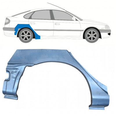 Lem zadného blatníka pre Toyota Avensis 1997-2003 / Pravá 7615