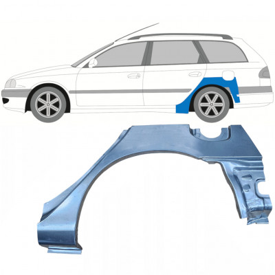 Lem zadného blatníka pre Toyota Avensis 1997-2003 / Ľavý / COMBI 7614