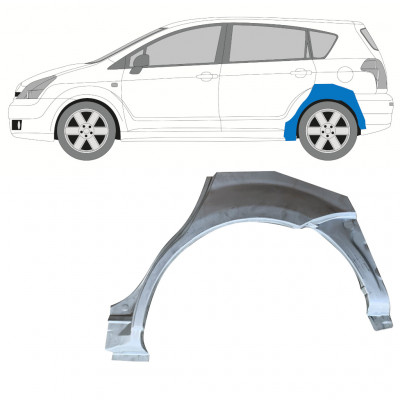 Lem zadného blatníka pre Toyota Corolla Verso 2004-2009 / Ľavý 7699