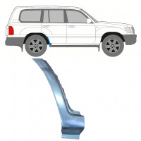Opravný plech zadného blatníka spodná časť pre Toyota Land Cruiser 1998-2007 / Pravá 8984