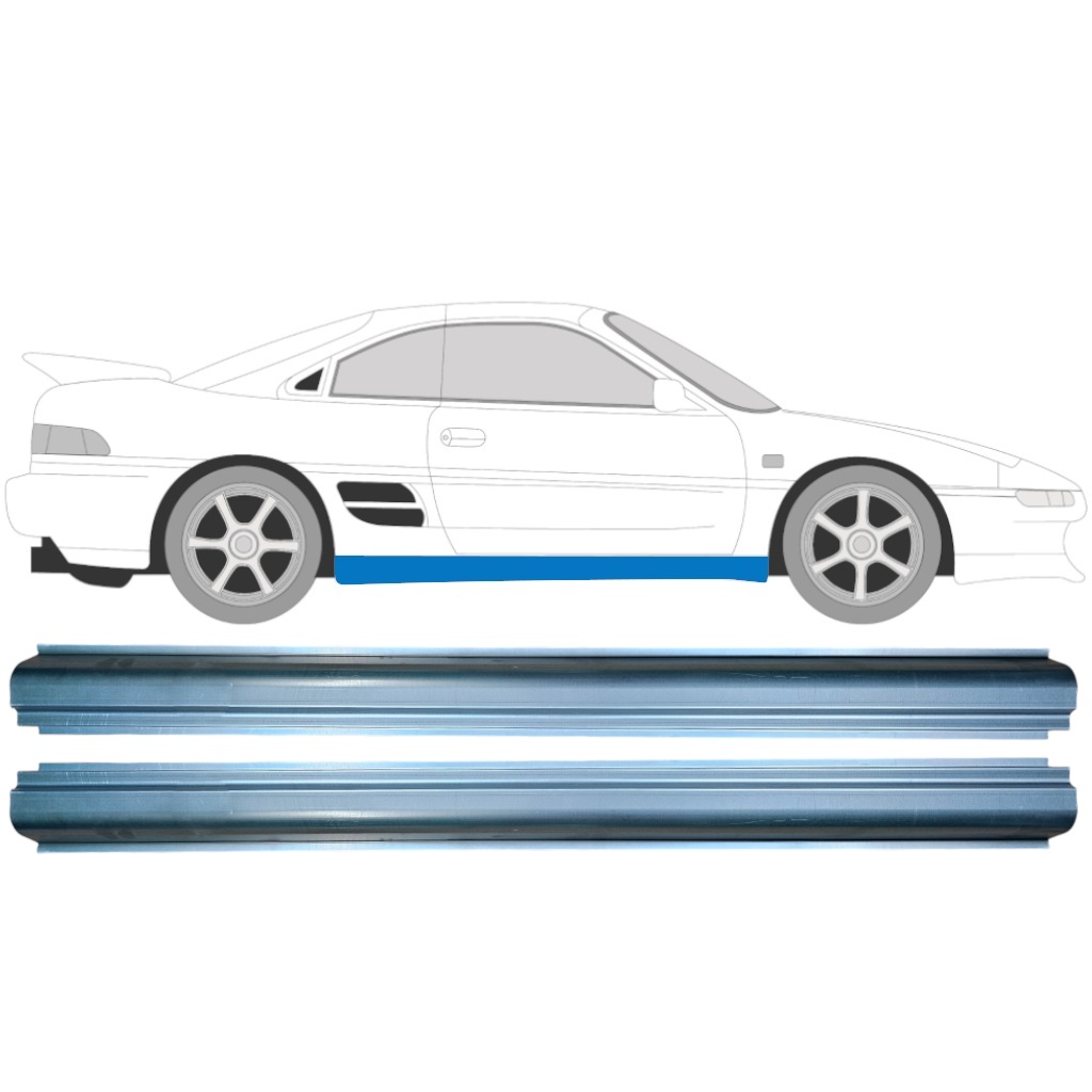 Opravný Plech Prahu Pre Toyota Mr2 1989-2000 / Vľavo = Vpravo (Symetrické) / Sada 9507
