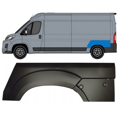 Lem zadného blatníka pre Toyota Proace Max 2024- / Ľavý 16694
