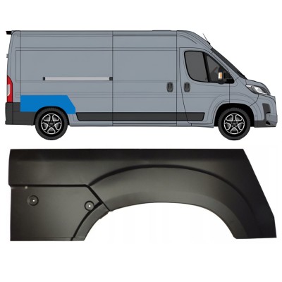 Lem zadného blatníka pre Toyota Proace Max 2024- / Pravá 16693