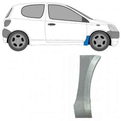 Opravný plech predného blatníka pre Toyota Yaris 1999-2006 / Pravá 8948