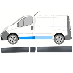 Sada líšt pre Opel Vivaro 2001-2014 / Ľavý / 13903