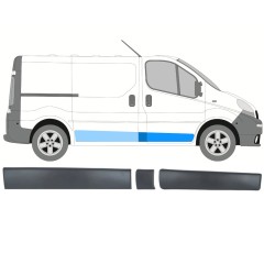 Sada líšt pre Opel Vivaro 2001-2014 / Pravá / 13901