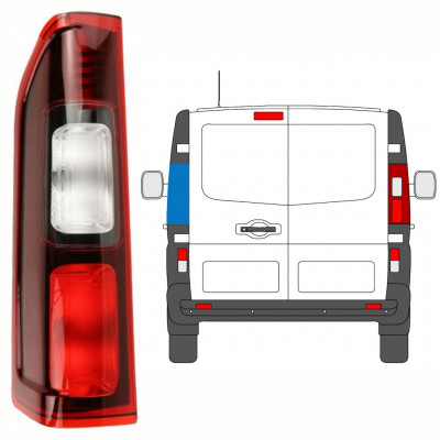 Zadná lampa pre Renault Trafic 2014- / Ľavý 8434