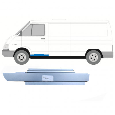 Opravný plech prahu predných dverí pre Renault Trafic 1980-2001 / Ľavý 7729